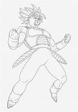 Bardock Saiyan Ssj Nicepng sketch template