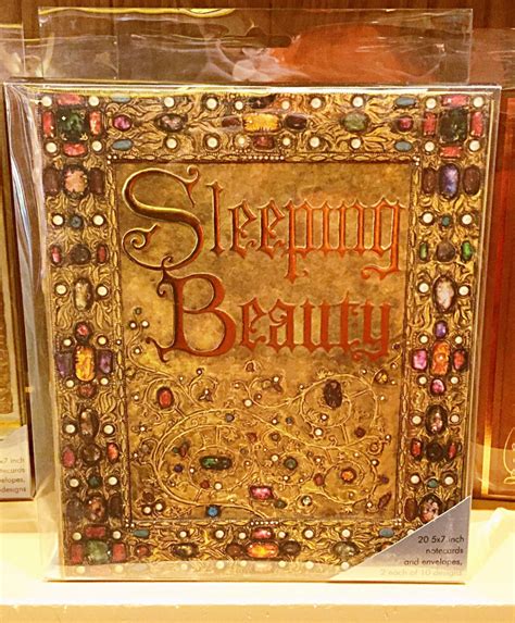 disney parks walt disney archives sleeping beauty replica storybook notecards