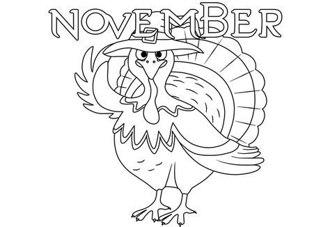 november coloring pages   images  printable