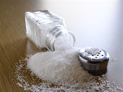 chemical composition  table salt
