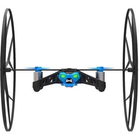 parrot minidrones rolling spider bleu drone connecte achat drone pas