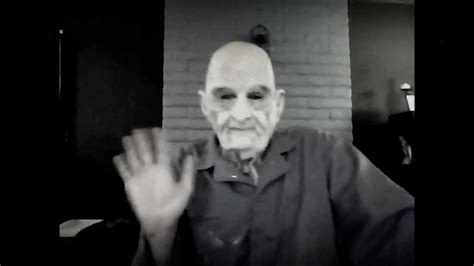 creepy old man mask in black and white youtube