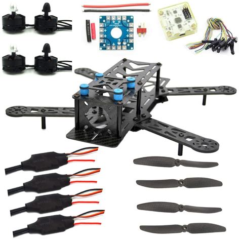 lhi mm pro pure carbon fiber quadcopter frame kit ccd flight controller mt kv