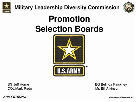 army board biography  inspirational promotion board promotion