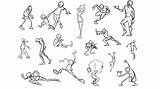 Human Figure Gesture Drawing Moving Using Teacher Draw Movement Giving Helpful Observe Teach Accurately Method Way Will sketch template