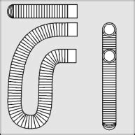 isometric hose technical illustration