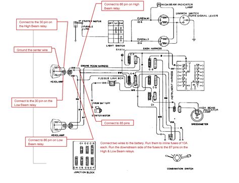datsun  wiring diagram wiring diagram pictures
