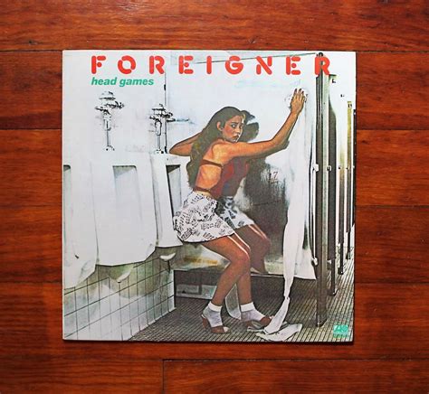 foreigner head games vintage vinyl record album etsy