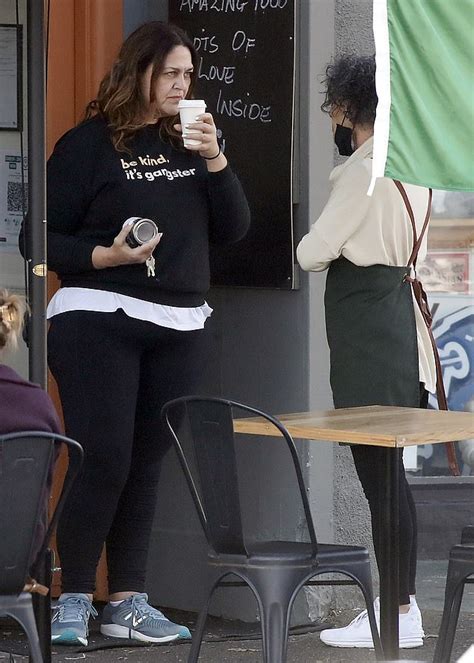 Chrissie Swan Shows Off Her Incredible Weight Loss As She Visits A Cafe