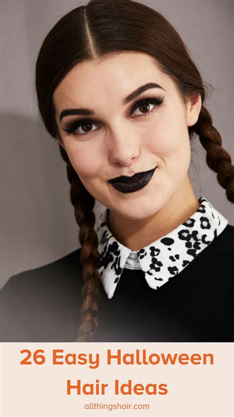 Easy Halloween Hairstyles For The Last Minute Costume Crammer