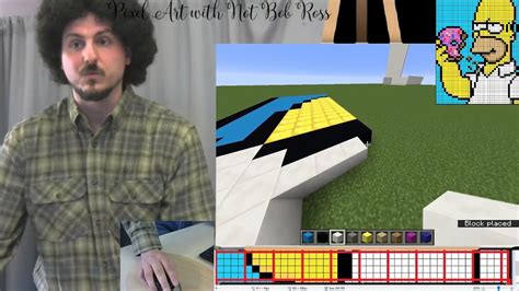 Pixel Art With Not Bob Ross 1 Youtube