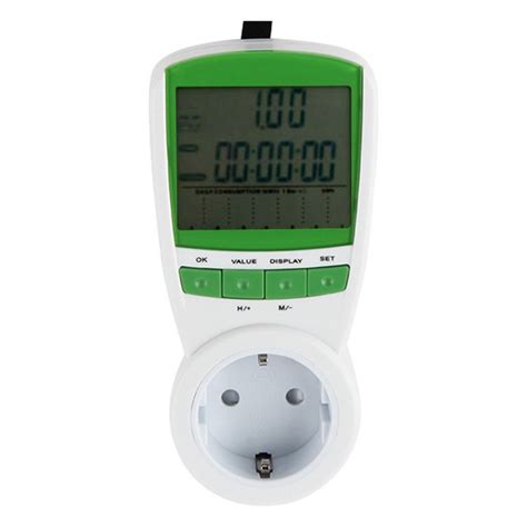 pc energy power meter watt volt amp frequency monitor analyzer