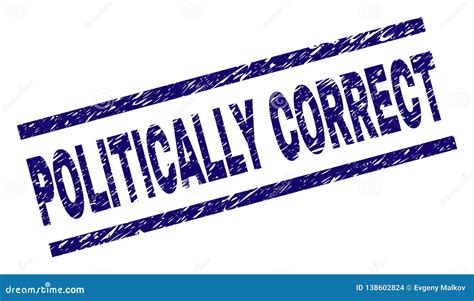 scratched textured politically correct stamp seal stock vector illustration  prohibit