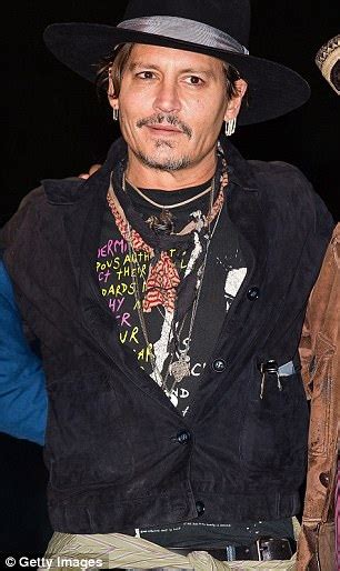 johnny depp talks about assassinating trump at glastonbury daily mail