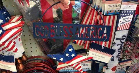 dollar tree patriotic items   decor utensils