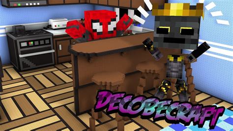 decobecraft addon de mas de  muebles minecraft pe  youtube