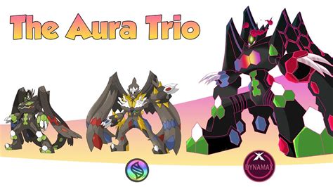 aura trio mega gigantamax evolve xerneas yveltal zygarde youtube