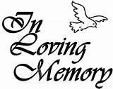Memory Loving Funeral Clip Clipart Memorial Service Death Transparent Program Memoriam Borders Cliparts Quotes Dove Obituary Background Arts Cute Hearts sketch template