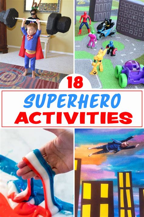 fun easy superhero activity  kids hands    grow