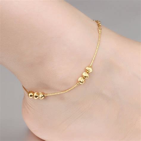 fate love gold plating fashion jewelry girl s ladies anklets for women