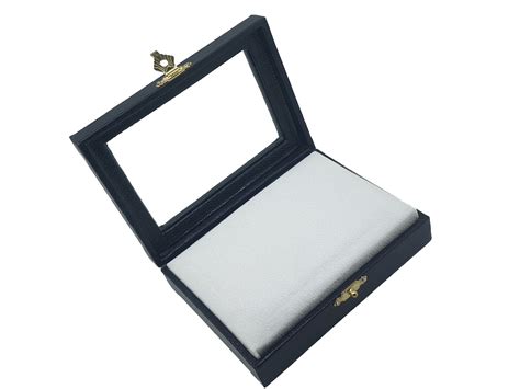 Display Box With Glass Lid 100mm X 75mm