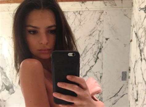 emily ratajkowski poses topless on instagram after defending kim