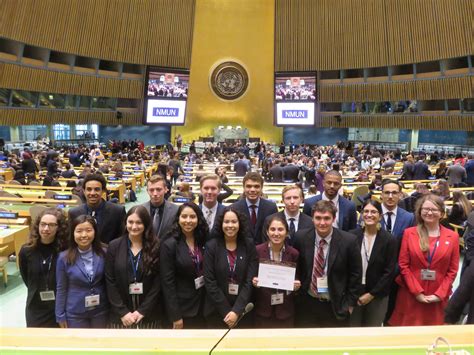 national model united nations conference  york city johnson county