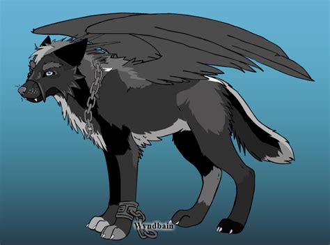 shadow wolf design ~made by wyndbain s wolf maker by