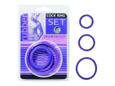 Spartacus 3 Pack Rubber Cock Rings Janet S Closet
