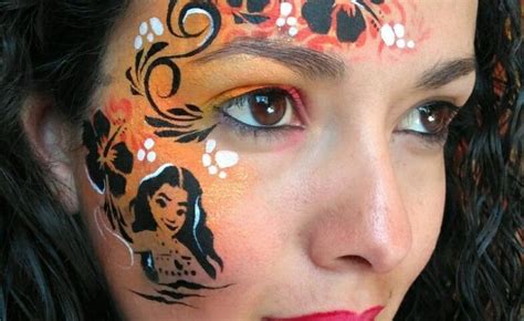 Pin By Wandie Perez On Moana Theme Moana Theme Carnival Face Paint