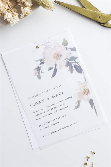 vellum wedding invitations 11 pipkin paper company