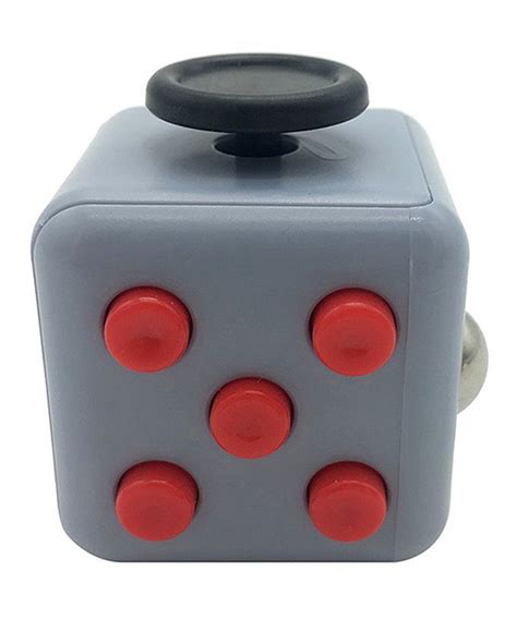 gray red fidget cube today fidgit cube stress cube hand spinner anti