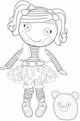 Pages Coloring Lalaloopsy Kids Printables4kids sketch template