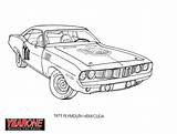 Mopar 1967 Buick Skylark Drivin sketch template