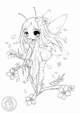 Kawaii Coloring Pages Color Children Kids Simple Print Coloriage sketch template