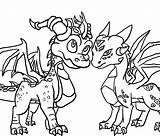 Coloring Pages Spyro Cynder Clipart Getdrawings Library Colorings Popular sketch template
