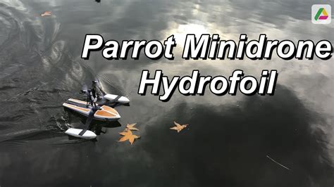 parrot minidrone hydrofoil iphone ipad hd impression youtube