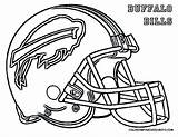 Coloring Nfl Pages Helmet Football Logo Teams Buffalo Printable Sports Logos College Outline Helmets Drawing Cowboys Colts Bay Dallas Texans sketch template