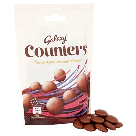 galaxy counters milk chocolate buttons pouch bag  zoom