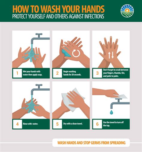 wash  hands infographic genesis healthcare system