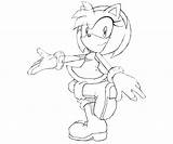 Amy Rose Sonic Generations Coloring Pages Hammer Giant Another sketch template