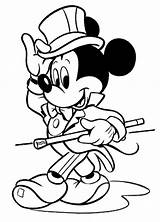 Mickey Mouse Coloring Gang Disney Pages Sir Comments Coloringhome sketch template