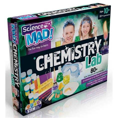 Science Mad Chemistry Lab Make Your Own Toys House Of Fraser