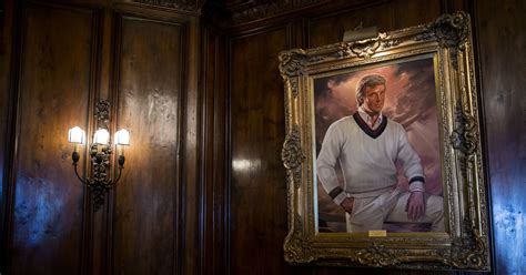 king   castle  donald trump lives   longtime butler   york times