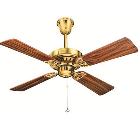 buy usha hunter bayport bright brass designer ceiling fan   price