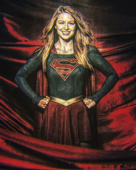Melissa Benoist Supergirl Dc Comics Wonder Woman