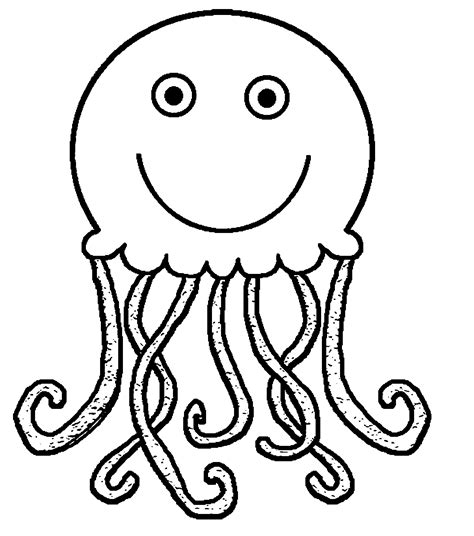 jellyfish clipart jcxyejce wecoloringpage wikiclipart
