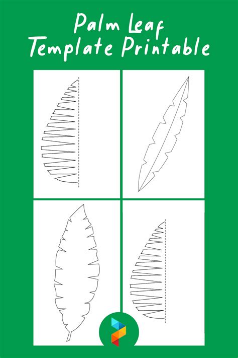 printable palm leaf