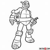 Turtle Tmnt Michaelangelo Turtles Sketchok Shredder Mutant sketch template