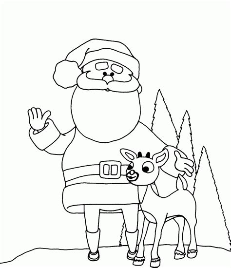 reindeer coloring page coloring home